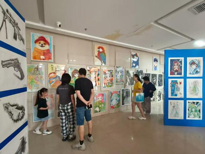 固安县举办“感恩奋进 双争有我”2025年“天使汇智杯”儿童主题书画展