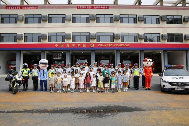 沈阳经开区“警消联盟”趣味开课  50名“小记者”沉浸式学习安全知识