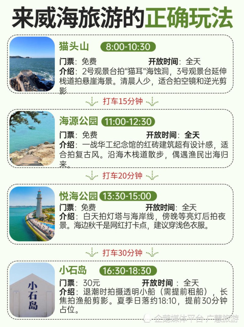 威海旅游的正确打开方式，暑假游玩必看