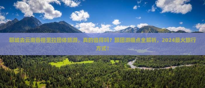 聊城去云南香格里拉团体旅游，真的值得吗？跟团游痛点全解析，2024最火旅行方式！