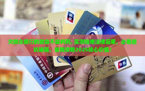 欠网贷银行的款会不会判刑