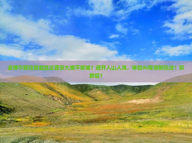 博尔塔拉去西安大唐不夜城大型旅游团