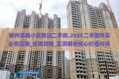 郴州高峰小区附近二手房