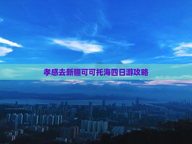 孝感去新疆可可托海四日游