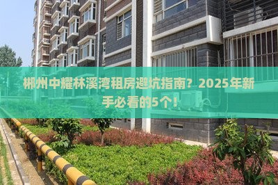 郴州中耀林溪湾租房避坑指南？2025年新手必看的5个！